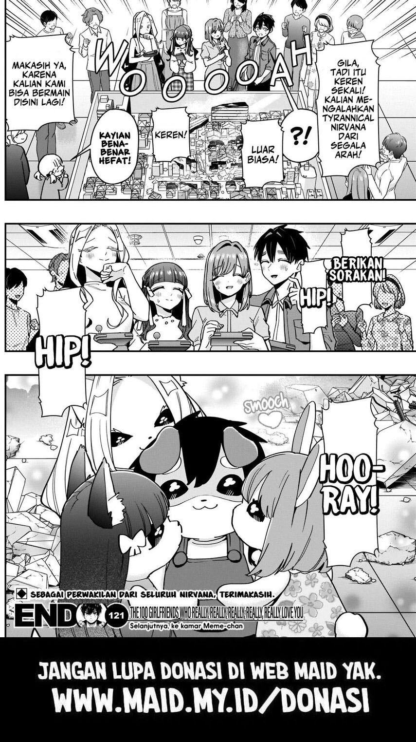 Kimi no Koto ga Dai Dai Dai Dai Daisuki na 100-ri no Kanojo Chapter 121 Gambar 22